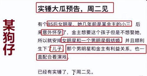 狗仔周二爆料视频,视频揭秘娱乐圈惊人内幕 第3张 狗仔周二爆料视频,视频揭秘娱乐圈惊人内幕 第3张